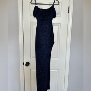 Windsor Navy Blue Sparkle Formal Dress. Size XS